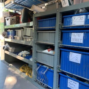 inside truck inside truck