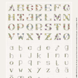 VIKING DISK #066 VINTAGE ALPHABET