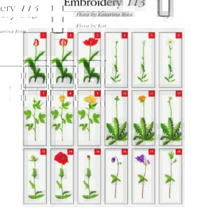 VIKING D-CARD #113 FLORA