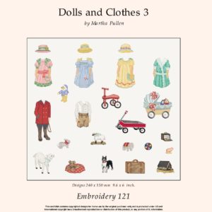 VIKING D-CARD #121 DOLLS & CLOWNS