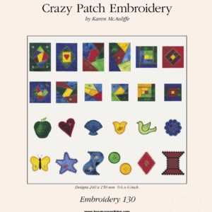 VIKING D-CARD #130 CRAZY PATCHWORK