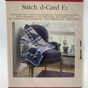 VIKING STITCH D-CARD E1 QUILT/AP