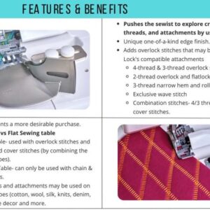 overlock table product sales sheet 08232023 pdf