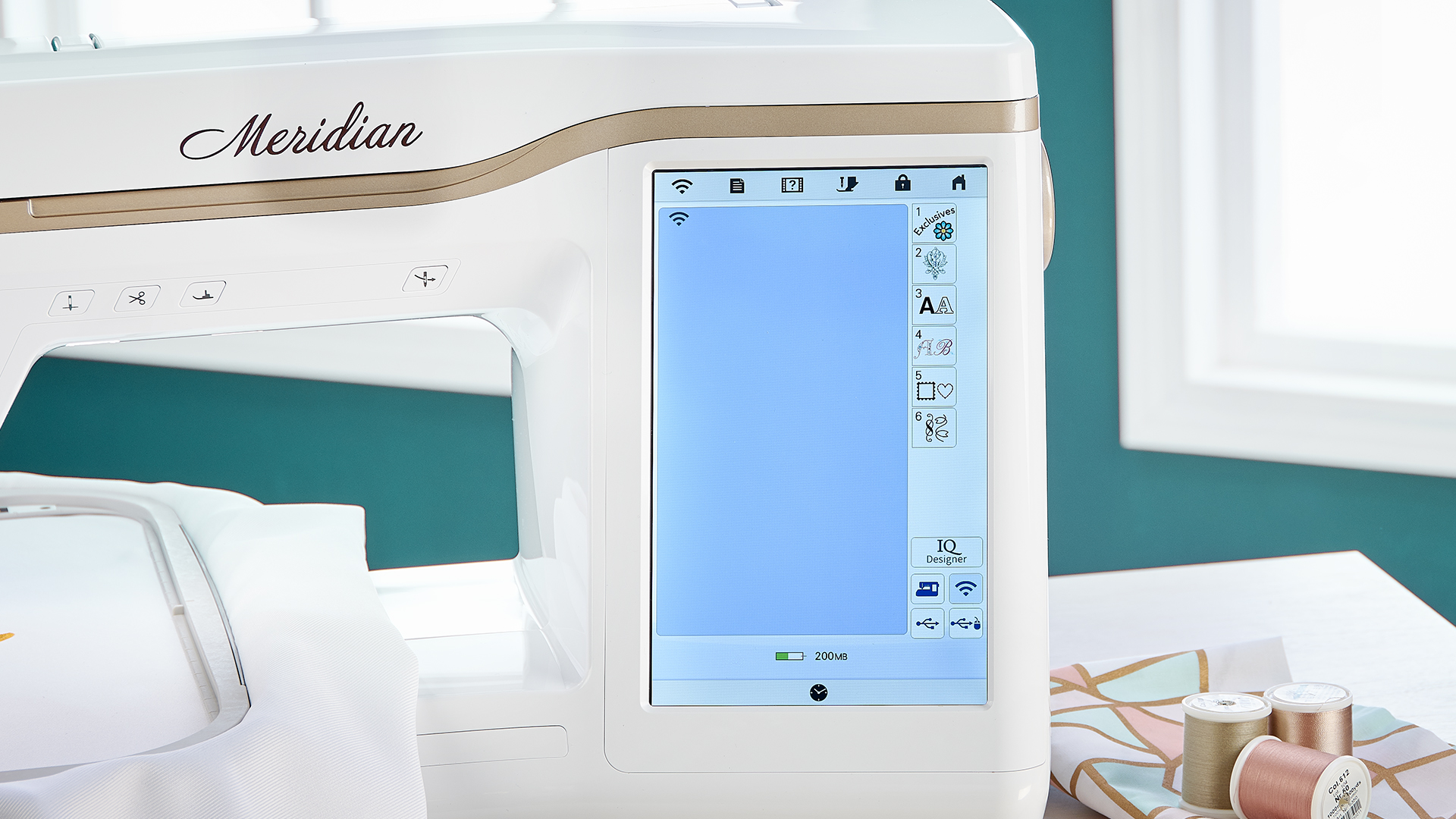 Meridian IQ screen Meridian IQ screen